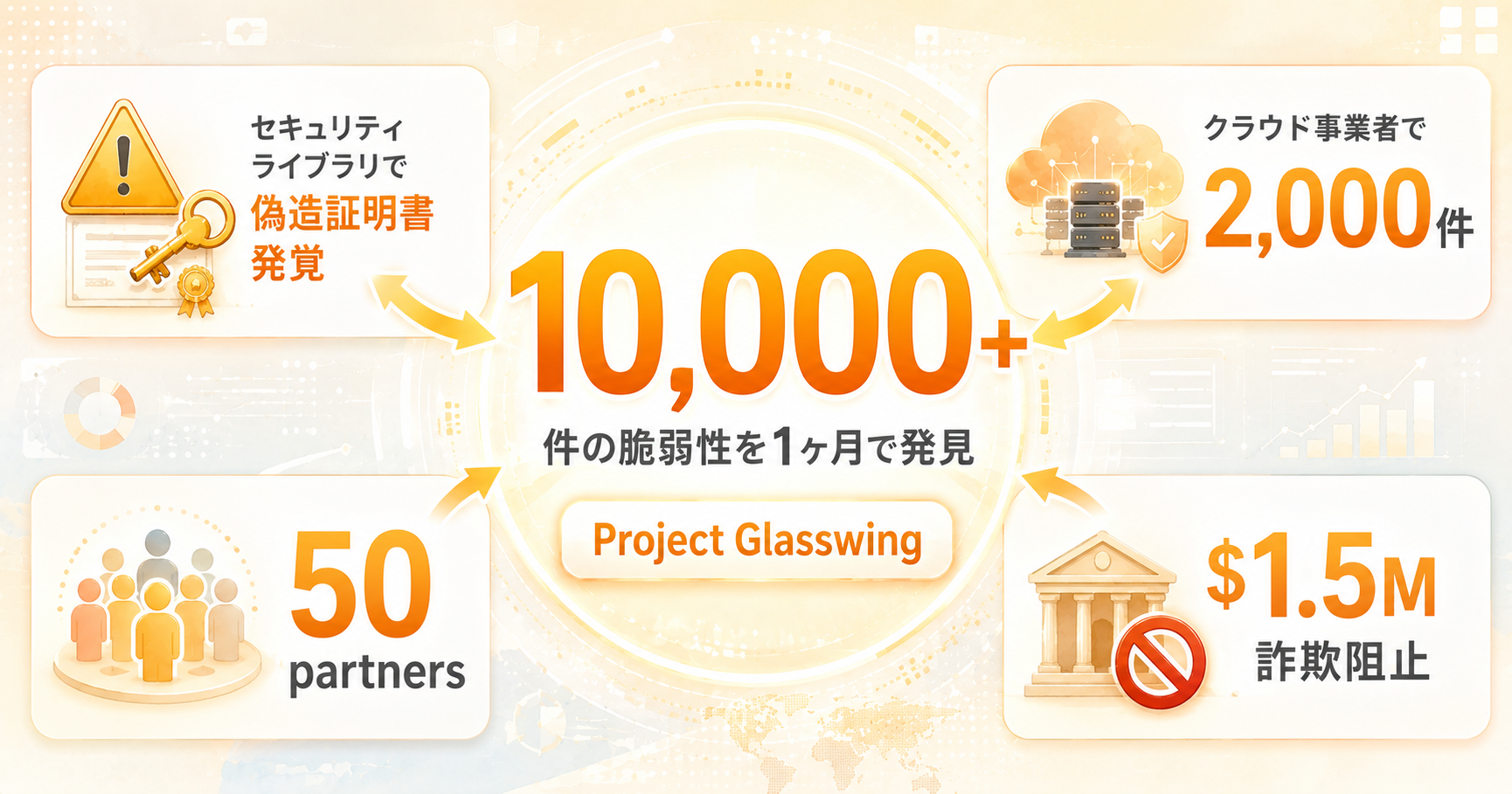 Anthropic「Project Glasswing」初動レポート――1か月で1万件超の脆弱性発見、Mythosが