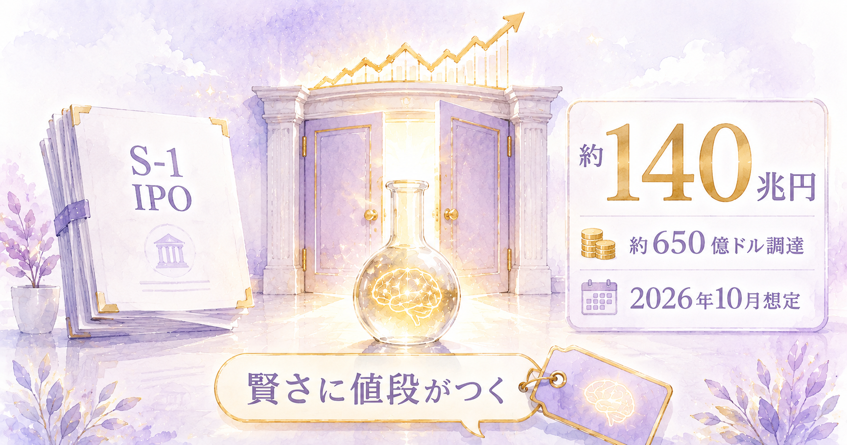 AnthropicがSECへ非公開でIPO書類を提出——評価額140兆円、AI専業で初の大型上場へ インフォグラフ
